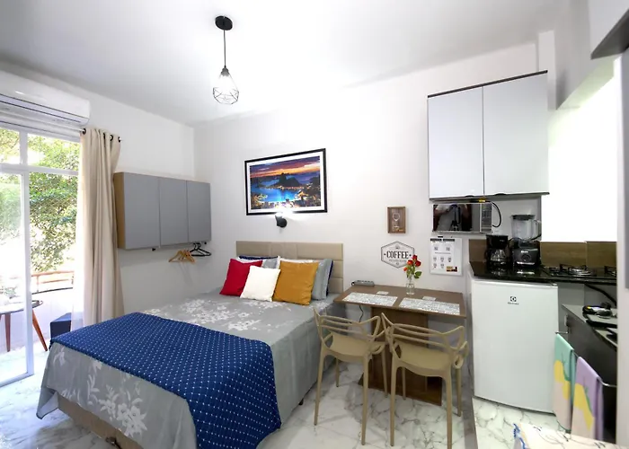 Apartamento Tipo Studio Com Uma Linda Sacada Rio de Janeiro, Brasil