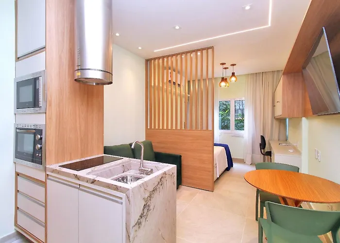 Luxuoso e moderno studio em Copacabana