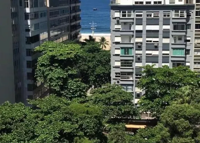 RioSouth Apartments - VISTA MAR FRONTAL charmoso e PRIVATIVO a 200 metros da Praia de Copacabana