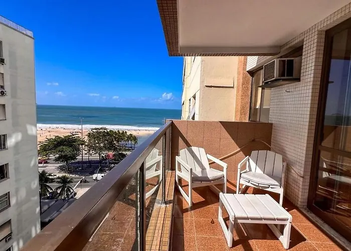 Flat Vista Mar em Copacabana