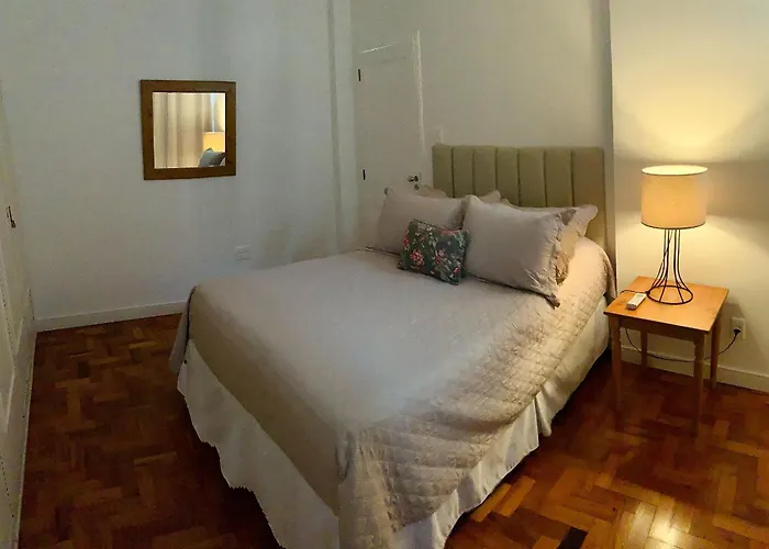 Fantástica vista da fronteira Leblon e Ipanema