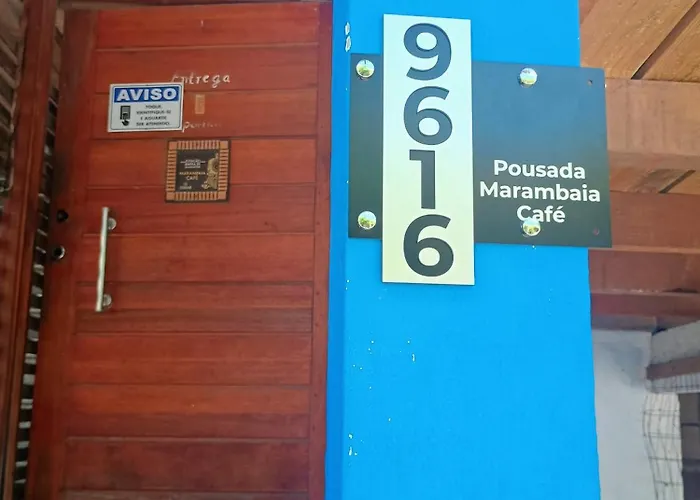 Pousada Marambaia Cafe - Praiana, Economica, Com Cafe Da Manha, Piscina E Hidromassagem Ao Ar Livre - Frente Para O Mar
